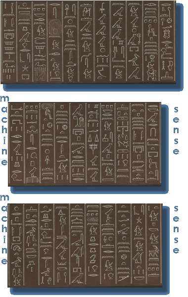 Inscription in Khnumhotep II's tomb